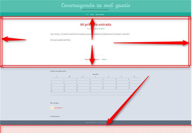 Wordpress. Que es el fondo