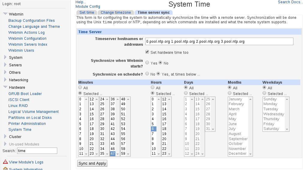 webmin_sync_time