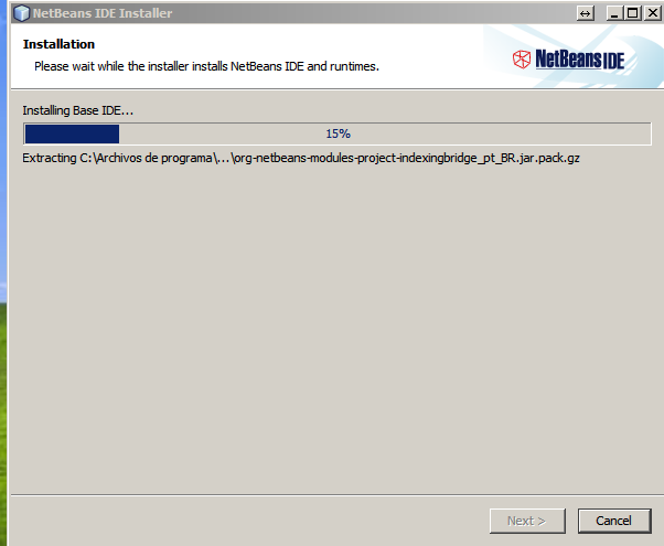 Netbeans-Instalando
