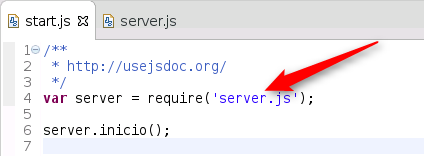 node.js - requiere con nombre de módulo