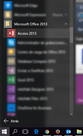 Iniciando Microsoft Access