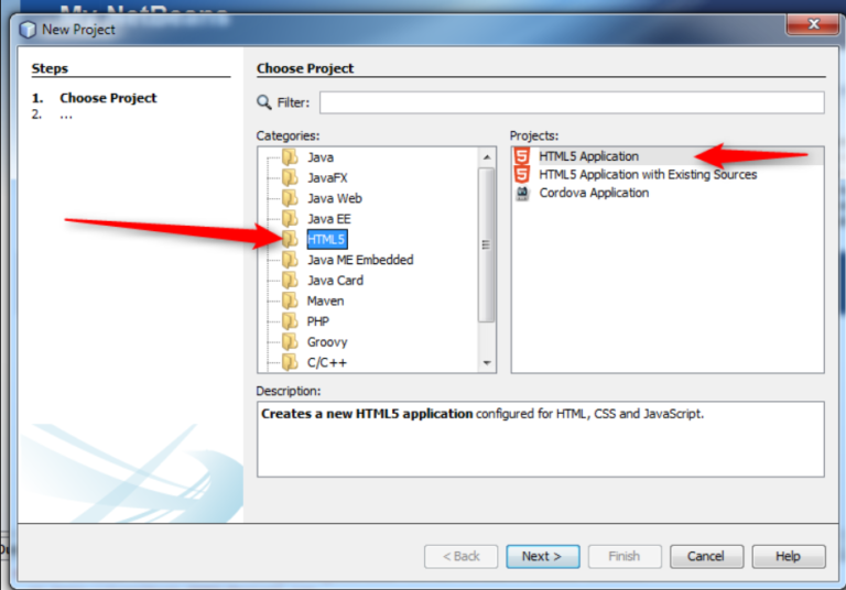 Trabajando con Netbeans. HTML5, CSS3, y Javascript